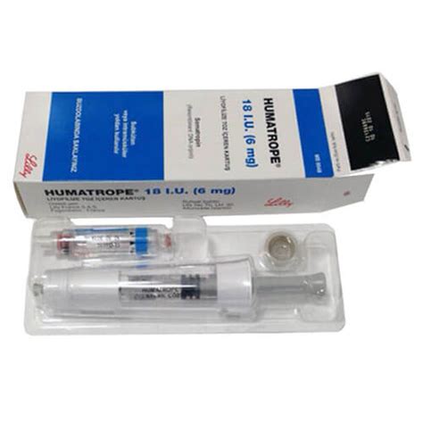 Humatrope 18 Iu (6 Mg) Liyofilize Toz Iceren Kartus