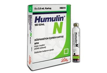 Humulin-nph 100 Iu/ml 3 Ml 5 Kartus