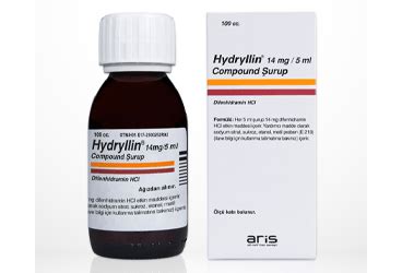Hydryllin 14 Mg/ 5 Ml Compound 100 Ml Surup