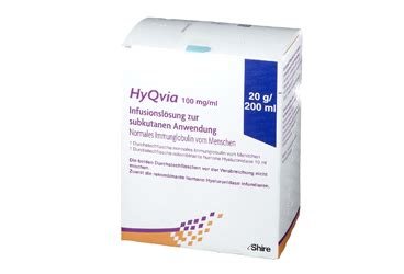 Hyqvia 20 G / 200 Ml Sc Kullanim Icin Infuzyonluk Cozelti Iceren Flakon (2 Flakon)