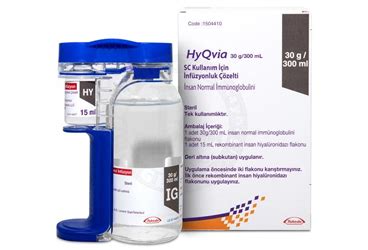 Hyqvia 30 G / 300 Ml Sc Kullanim Icin Infuzyonluk Cozelti Iceren Flakon (2 Flakon)