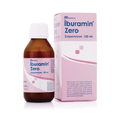 Iburamin Zero 100 Ml Suspansiyon