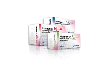 Idamen Iv 10 Mg/10 Ml Enjektabl Coz. Iceren Flakon