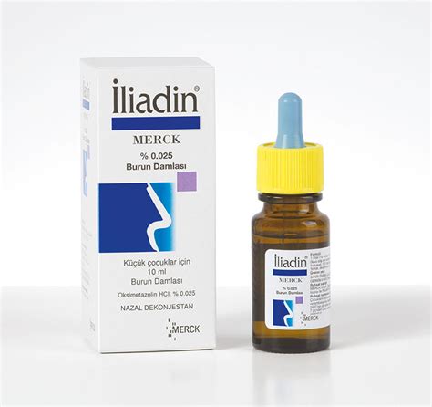 Iliadin merck %0,025 damla, cozelti (10 ml)