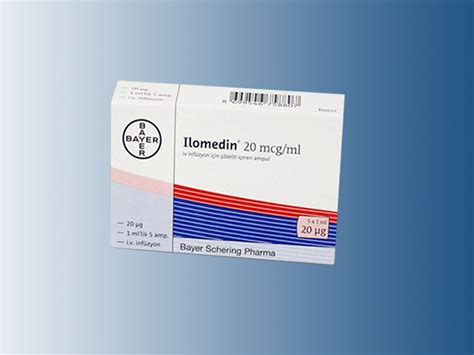 Ilomedin 20 Mcg/ml 5 Ampul