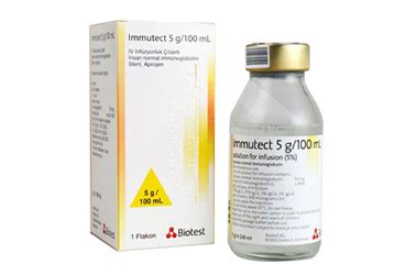 Immutect 5 G/100 Ml Iv Infuzyonluk Cozelti (1 Flakon)