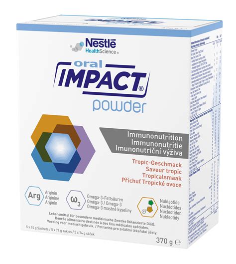 Impact Oral Powder Tropic (74 Gr*5 Poset)