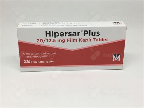 Improve Plus 20 Mg/12,5 Mg 28 Film Kapli Tablet