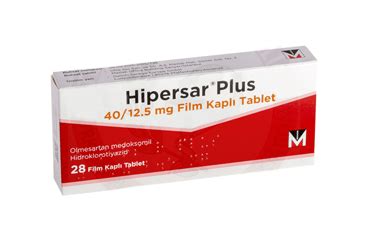 Improve Plus 40 Mg/12,5 Mg 28 Film Kapli Tablet