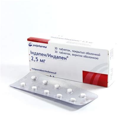Indapen 2,5 Mg 30 Film Tablet