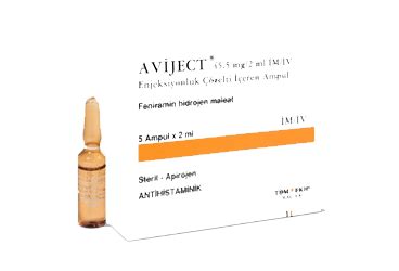 Infenil 45,5 Mg/2 Ml Im/iv Enjeksiyonluk Cozelti Iceren Ampul (5 Ampul)
