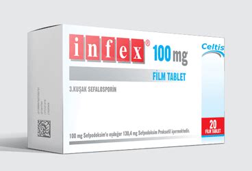 Infex 100 Mg 20 Film Tablet