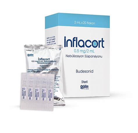 Inflacort 1 Mg/2 Ml Nebulizasyon Suspansiyonu (20 Adet)