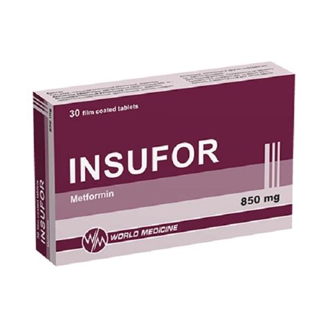 Insufor 850 Mg 100 Film Tablet