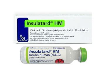 Insulatard Hm 100 Iu 1 Flakon