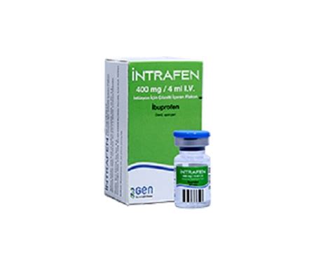 Intrafen 400 Mg/ml 4 Ml Iv Infuzyonluk Cozelti Iceren 1 Flakon