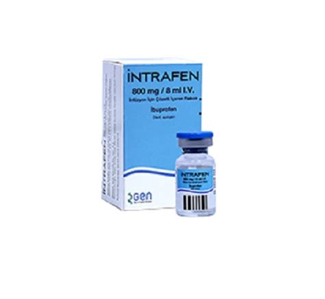 Intrafen 800 Mg/ml 8 Ml Iv Infuzyonluk Cozelti Iceren 1 Flakon
