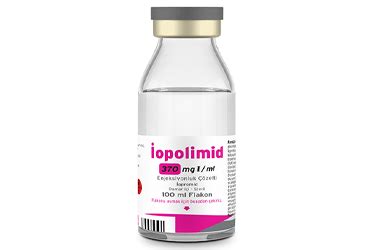Iopolimid 370 Mgi/ml Enjeksiyonluk Cozelti 100 Ml (1 Flakon)