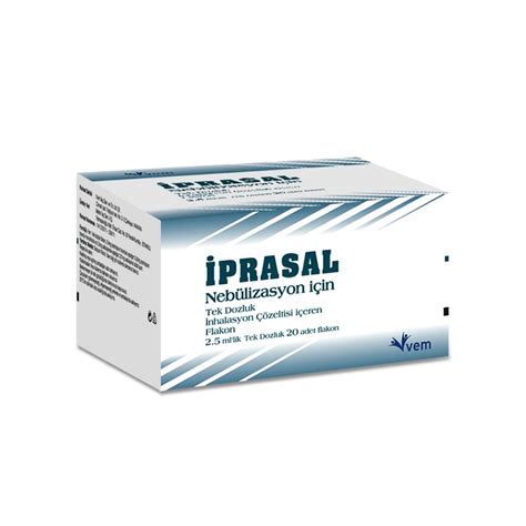 Iprasal 0.5+2.5 Mg/2.5 Ml Nebulizasyon Icin Tek Dozluk Inhalasyon Cozeltisi Iceren Flakon
