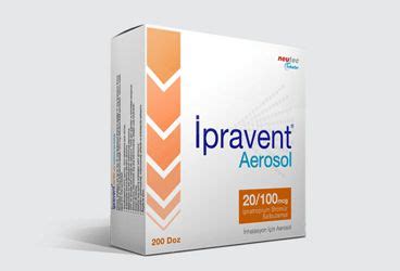 Ipravent 20/100 Mcg Inhalasyon Icin Aerosol 200 Doz