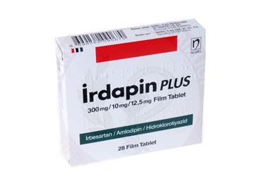 Irdapin Plus 300/10/12,5 Mg 28 Film Tablet