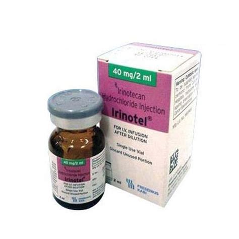 Irinotel 40 Mg/2 Ml Iv Infuzyon Icin Kon. Coz. Iceren Flakon