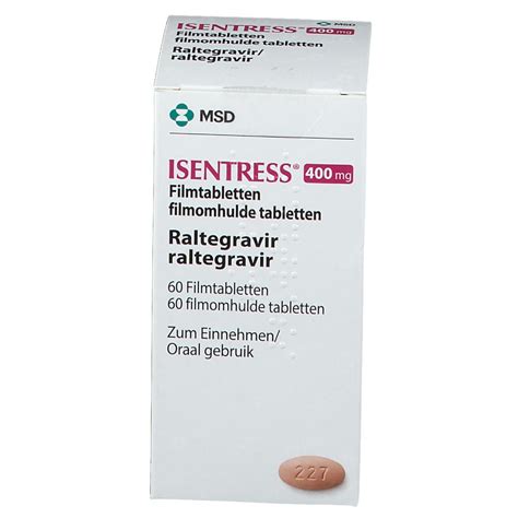 Isentress 400 Mg 60 Film Kapli Tablet