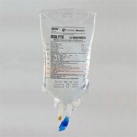 Isolyte Pvc 500 Ml(setli)