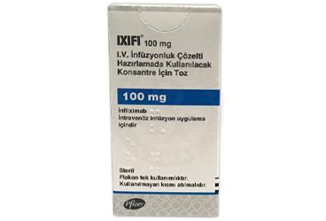 Ixifi 100 Mg I.v. Infuzyonluk Cozelti Hazirlamada Kullanilacak Konsantre Icin Toz