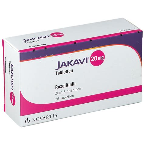 Jakavi 20 Mg 56 Tablet