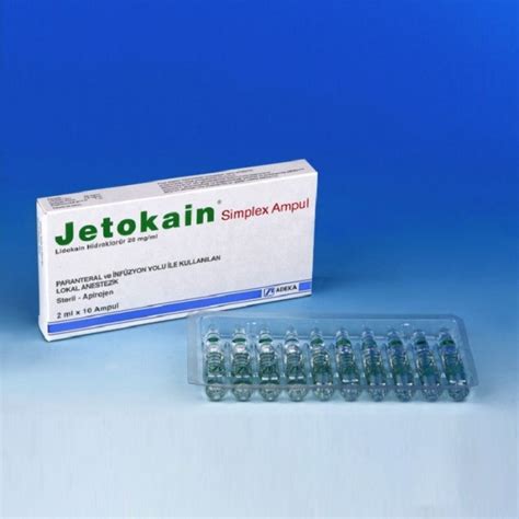Jetmonal % 2 Enjeksiyonluk Cozelti (10 Ampul)