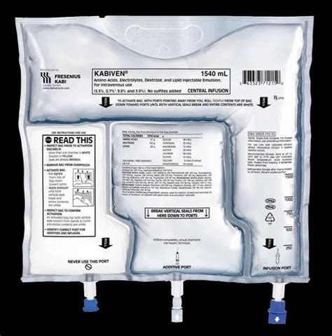 Kabiven Peripheral Infuzyonluk Emulsiyon, 1440 Ml
