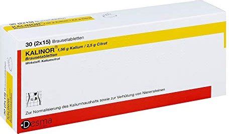 Kalinor 30 Efervesan Tablet