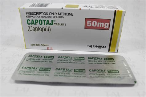 Kaptoril 50 Mg 50 Tablet