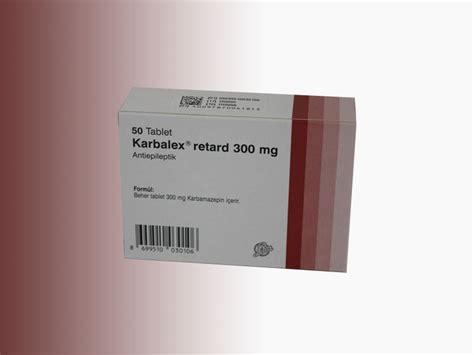 Karbalex 300 Mg Uzatilmis Salimli Tablet