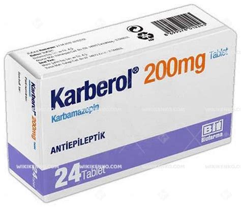 Karberol 200 Mg 24 Tablet