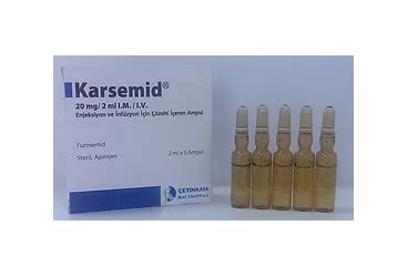 Karsemid 20 Mg/2 Ml Im/iv Enjeksiyonluk Cozelti Iceren 5 Ampul