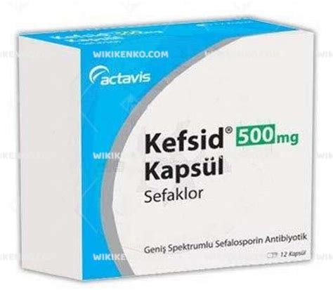 Kefsid 500 Mg 12 Kapsul