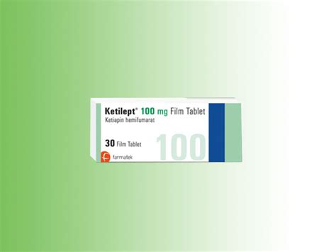 Ketilept 100 Mg 30 Tablet