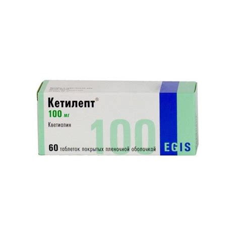 Ketilept 100 Mg 60 Tablet