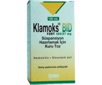 Klamoks Bid 400/57 Suspansiyon Hazirlamak Icin Kuru Toz 100 Ml