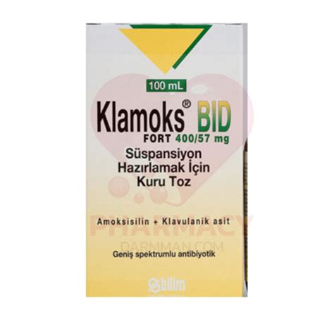 Klamoks Bid Fort 400/57 Suspansiyon Hazirlamak Icin Kuru Toz 140 Ml