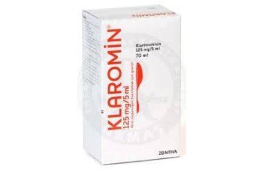 Klaromin 125 Mg/5 Ml Oral Suspansiyon Hazirlamak Icin Granul
