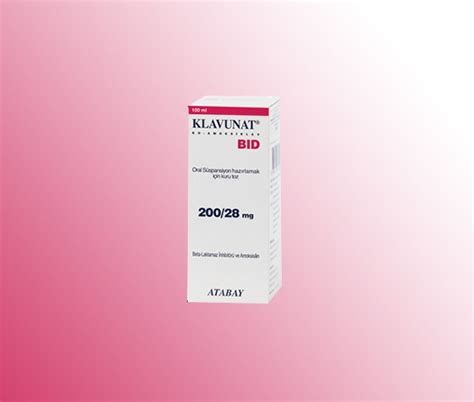 Klavon Bid 200/28 Mg Oral Suspansiyon Hazirlamak Icin Kuru Toz 100 Ml
