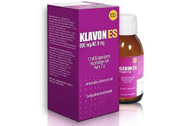 Klavon Es 600/42,9 Mg Oral Suspansiyon Icin Kuru Toz 100 Ml
