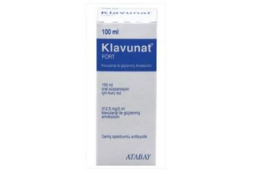 Klavunat Fort 100 Ml Suspansiyon