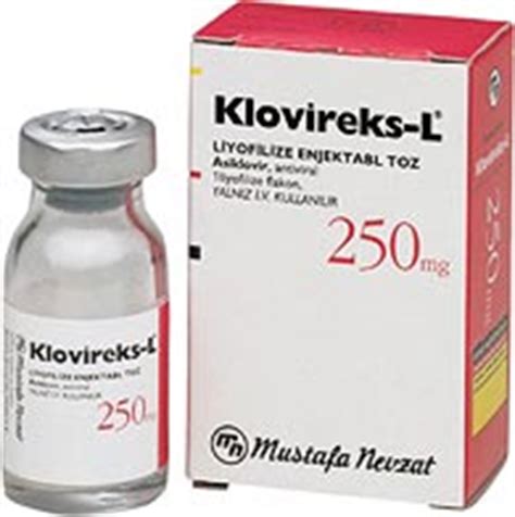 Klovireks-l 250 Mg 1 Flakon
