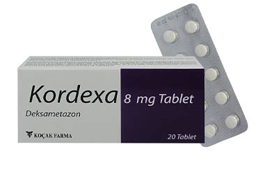 Kordexa 8 Mg 20 Tablet