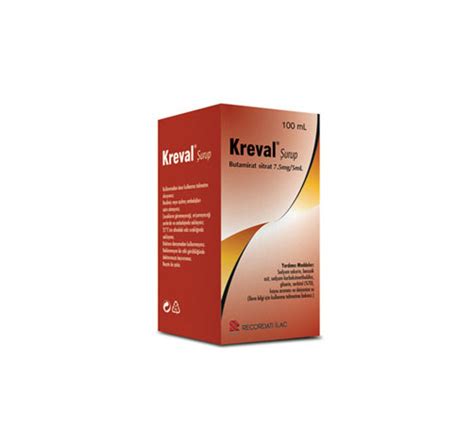 Kreval 7,5 Mg/ 5 Ml Surup (100 Ml Sise)