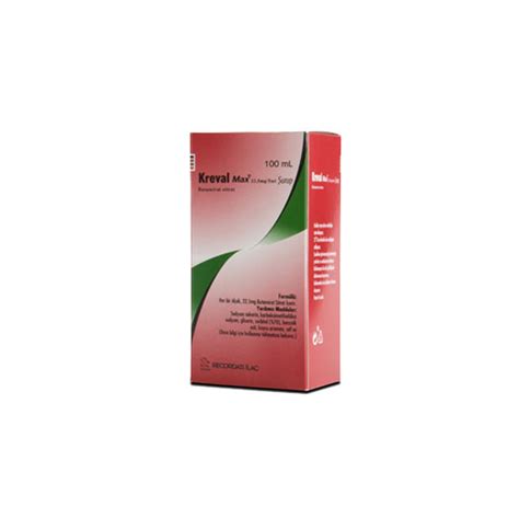 Kreval Max 22,5 Mg/ 5 Ml Surup 100 Ml